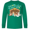 thumbnail image 3 of Inktastic Jesus is the Reason for the Season Christmas Nativity Long Sleeve Youth T-Shirt, 3 of 5