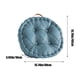 thumbnail image 3 of Cojín acolchado suave y grueso para silla de 40 x 40 x 10 cm | Cojín de color liso para sillas de comedor, cocina y patio | Soporte de espuma cómodo para adultos y niños | Cojín portátil para, 3 of 5