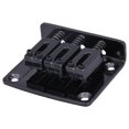 thumbnail image 3 of thinsony Guitar Bridge with Wrench Screw Set for 3 String Electric Guitar Part Black, 3 of 9