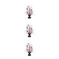 thumbnail image 4 of Cateissary Diseñado para cualquier habitación Árbol artificial para una decoración versátil del hogar Árbol artificial con estrellas y bayas Type1 NO1, 4 of 6