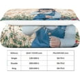 thumbnail image 4 of Photo Customization Bedding Set DIY Personalization Bespoke Soft Duvet Cover Set Duvet Cover, 4 of 5
