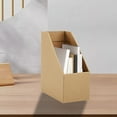 thumbnail image 4 of Amzcrzy Archive Storage Folder Organizer for Desk Student Desktop Organizer Box Book Stand Box Data File Rack Teacher Supplies Desk Organizer Classroom Must Haves Office Desk Accessories, 4 of 6