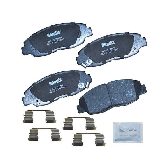 Front Brake Pad Set - Compatible with 1998 - 2002 Honda Accord 1999 2000 2001