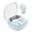 White, variant on cheap stuff True Wireless Noise Cancelling Earbuds with Pure Bass Sound & Smart Ambient technology, 4mics for crisp, clear calls, up to 40Hrs of Playback, IP54 Dust & Water resistant