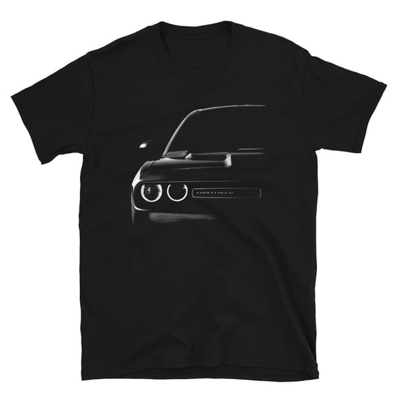 Challenger Mens T-Shirt American Muscle Sports Race Car Classic Adult Tee