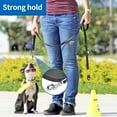 thumbnail image 6 of Long Dog Leash with Recall Clickers for Small, Medium and Large Dogs or Cats Training, Walking, Camping (15 Feet, DarkGreen), 6 of 7