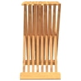 thumbnail image 2 of vidaXL Folding Stool 40x32.5x70 cm Solid Wood Teak, 2 of 5