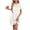 A01-White, variant on Yeaiivve Womens Cotton Sleep Dress Lace Panels Short Sleeve Night Gown Crewneck Comfy Soft Sleepdress Breathable Sleepwear with Pockets Navy,S