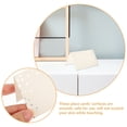 thumbnail image 4 of FONWILYO 100 Pcs Cartes de Table de Mariage Blanches avec Finition Soignée pour Décoration de Table et Assise d'Invité, 4 of 8