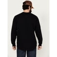 thumbnail image 4 of Hawx Work Gear Men's Fr Long Sleeve Pocket T-Shirt - HXFRSP24K75-NVY, 4 of 4