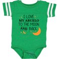 thumbnail image 3 of Inktastic I Love My Abuelo to the Moon and Back Boys or Girls Baby Bodysuit, 3 of 5