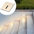 thumbnail image 4 of Stair Lamp, Step Light LED Stairs Light Energy Saving Embedded Night Light Multipurpose  For Corner For Outdoor For Stairs For Home Gold, 4 of 8