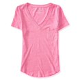 thumbnail image 2 of Camiseta adornada Aeropostale con Minibolsillo para mujer rosa grande, 2 of 2