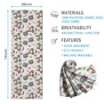 thumbnail image 2 of 74x26 Inch Yoga Towel, Sweat Absorbent Non-Slip Mat for Hot Yoga, Pilates & Fitness,Shih Tzu Christmas Pattern, 2 of 5
