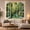 Jungle Window View, variant on Country Garden Through an Open Arched Window, Peaceful Farmhouse for Nature Lovers, Country Garden Decor, Housewarming Gift, Tapestry Wall Hanging for Living Room and Bedroom