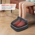 thumbnail image 3 of 2-in-1 Shiatsu Foot Massager with Heat - Birthday Gifts for Men, Kneading Feet Massager Machine Cushion Feet Warmer, Massagers for Back and Foot Relief, 3 of 7