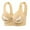Beige, variant on ALLLIST Women Bras No Underwire Push up Underwear Beige Comfy Plain Ladies Bras Xs-L