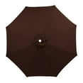 thumbnail image 1 of Aursykel Heavy Duty Patio Umbrella Sun Shade with Stainless D Rings for Backyard Beach Garden Pool Blocks 95 Percent UV Rays Easy to Clean Polyester for Protection, 1 of 4