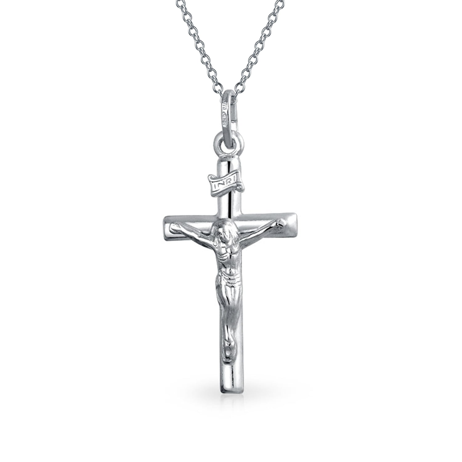 RING CROSS WITH CHRIST WORKING IN SILVER WAX 925 °°°