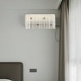 thumbnail image 1 of Air Conditioner Wind Deflector Curtain Elegant Cherry Design Polyester Fabric for Living Room Bedroom and Windows, 1 of 5