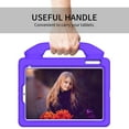 thumbnail image 5 of Allytechgroup Kids Shockproof Case for Apple iPad mini 6th Generatio 8.3 Inch, Silicone EVA Handle Stand Protective Kids Friendly Lightweight Tablet Case Cover Girls Boys, Purple, 5 of 7