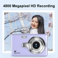 thumbnail image 5 of RXMEKW Cameras for Photography Digital Camera 1080P Hd Photography Support Up to 48Mp Electronic Image Stabilization 16X Digital Zoom Ccd Student Portable Camera, 5 of 8