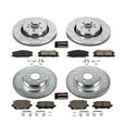 thumbnail image 3 of PowerStop Front and Rear Z23 Evolution Sport Carbon-Fiber Ceramic Brake Pad and Drilled & Slotted Rotor Kit Fits: DODGE Select Models K7051, 3 of 10