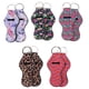 thumbnail image 4 of Estuches con patrones coloridos para guardar y decorar accesorios en cualquier lugar. Paquete de 10 llaveros con protección para lápiz labial, 4 of 8