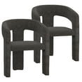 thumbnail image 6 of Inspire Modern Fabric Dining Chair in Charcoal (Set of 2), 6 of 6
