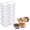 10, variant on 10-Pack Snack Pack Containers with - 10oz 2 Compartment Meal Prep Box - Leakproof Snack Containers for Office, Travel & Portion Control - Portable Storage for the Go