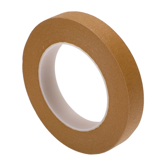 Unique Bargains Painters Tape Easy Removal 5500x1.9x0.01cm/60.15 Yards x 0.75 Inches x 140um Masking Master Tape Brown