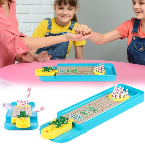 Puzzle Interactive Tabletop Game Toy Frog Bowling Table Bowling Pinball