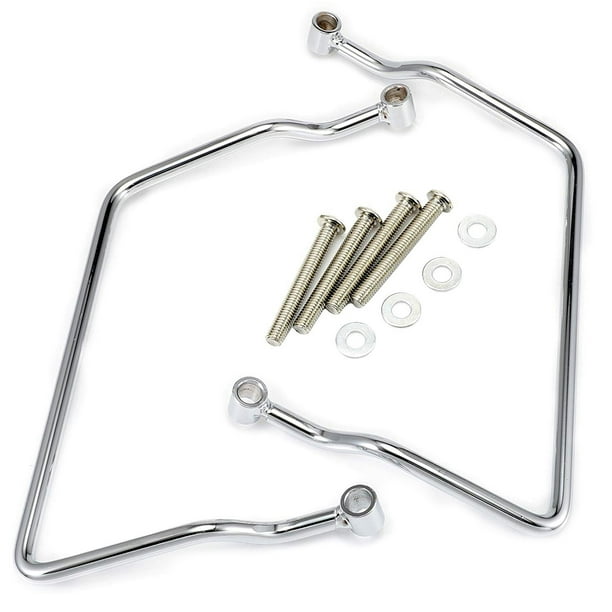 Universal 240mm Saddlebag Saddle Bag Conversion Supports Brackets Mount