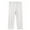 White, variant on LLYWEY Girls Pajama Bottoms Sleepwear, Kids Casual Loose Elastic Waist Solid Color Pull On Comfortable Straight Leg Long Pants Trousers Black 2-3T