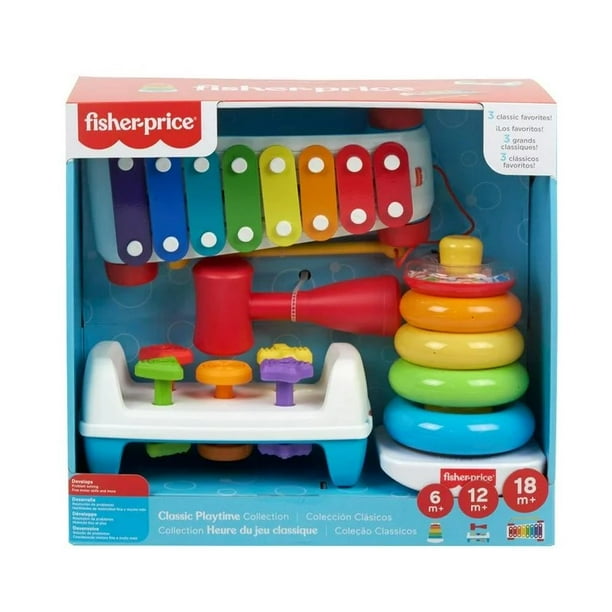 Juguetes de BEBE Fisher Price COLECCIÓN CLASICOS KIT PRIMEROS
