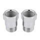 thumbnail image 1 of 2Pcs 32mm M18*1.5 O2 Oxygen Sensor Extender Extension Spacer Bungs Adapter Silver, 1 of 4