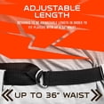 thumbnail image 6 of Franklin Sports NFL Cleveland Browns Adjustable Tear-Away Flag Football Belts, 8 Set, 6 of 8