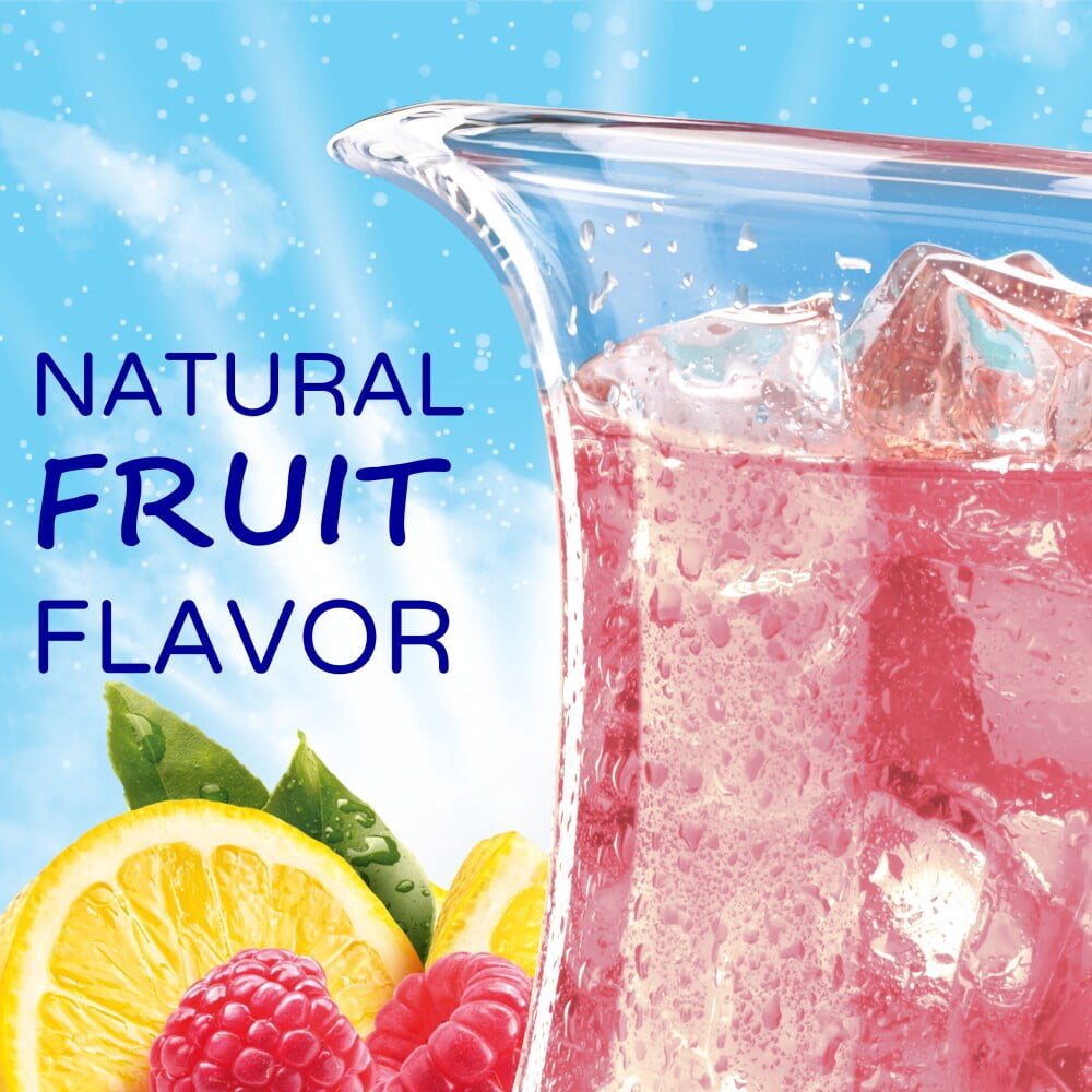 Crystal Light Zero Sugar Raspberry Lemonade Drink Mix Packets 6 ct - 5 Pack
