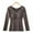 Coffee, variant on COM1950s Women's Winter Leggings, Women's Winter Self-Heating Lace Warm and Seamless Fleece Bottoming Cold-Proof