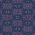 thumbnail image 1 of Ahgly Tapis d'Intérieur Lavable en Machine Carré Transitionnel Bleu Azur, 6 Pieds Carré, 1 of 7