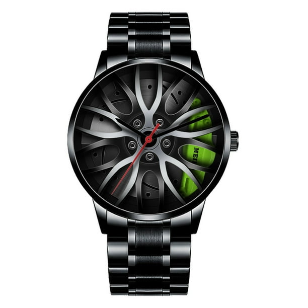 Reloj de moda para hombre Xihbxyly Reloj de acero inoxidable