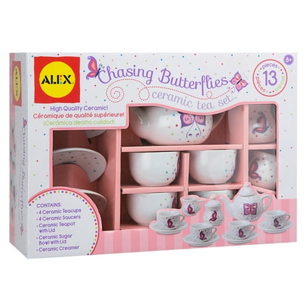 ALEX Toys Chasing Butterflies Ceramic Tea Set