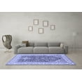 thumbnail image 3 of Ahgly Company Indoor Rectangle Animal Blue Traditional Area Rugs, 5' x 7', 3 of 4