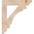 thumbnail image 3 of Ekena Millwork 5 1/2"W x 34"D x 38"H Merced Slat Smooth Bracket, Douglas Fir, 3 of 4