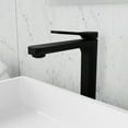 thumbnail image 4 of ANZZI Single Handle Single Hole Bathroom Vessel Sink Faucet With Pop-up Drain in Matte Black, 4 of 8