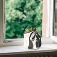 thumbnail image 2 of Succulent Pots,Horror Concrete Succulent Planters Home Decor Housewarming , Best Friend- Plants Not Included, 2 of 4