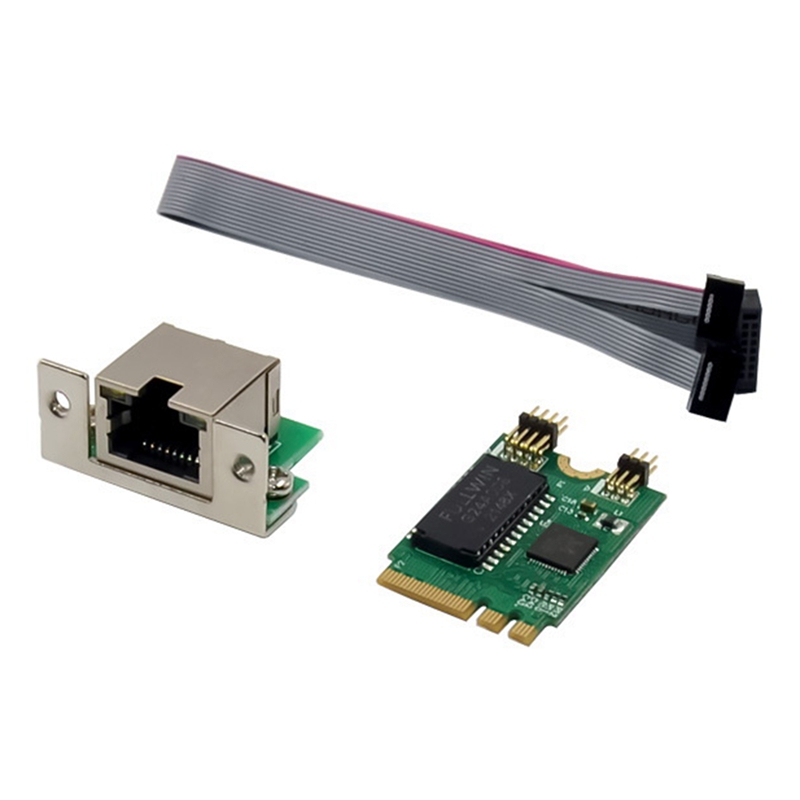 Mini PCIE Network Card M.2 A+E to RTL8111F Gigabit Card Single