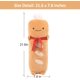thumbnail image 4 of 19.7' Funny Toast Baguette Pillow,french Baguette Shape Plush Hugging Pillow With Red Scarf,soft Toast Food Sofa Cushion For Home Decor,gift For Kids, 4 of 4