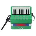 thumbnail image 2 of Accordéon 17 Touches 8 Bass Button Léger Enfant Instrument pour le Développement de la Petite Enfance, Facile à Jouer, Conception Portable et Sangles Réglables Noir, 2 of 7