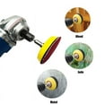 thumbnail image 7 of 1 Inch 300 Pcs Sanding Discs Pad Kit Round Sandpaper Hook Loop Sander Backer, 7 of 7